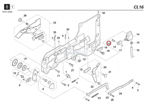 K87-M1184-00X / CONNECT PIN / YAMAHA Feeder Parts