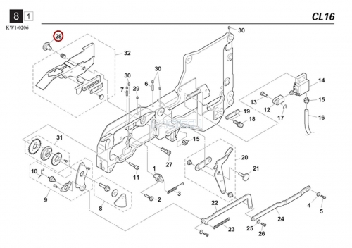 K87-M214P-00X / GUIDE PIN / YAMAHA Feeder Parts