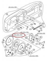 KW1-M4520-000 / SPROKET ASSY / YAMAHA Feeder Parts