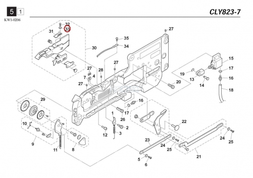 K87-M1548-00X / PLANE WASHER / YAMAHA Feeder Parts