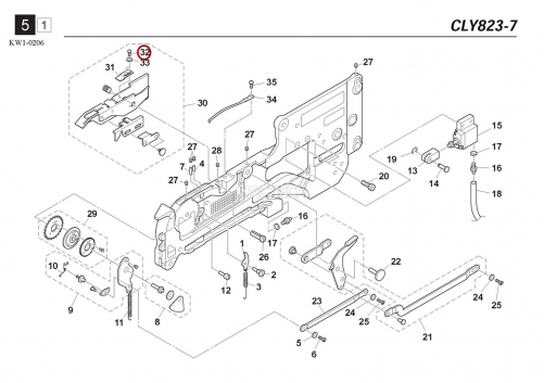 K87-M1547-00X / SCREW,TRUSS HEAD / YAMAHA Feeder Parts