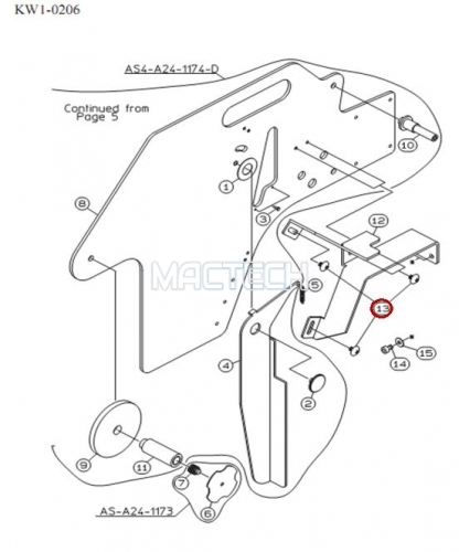 K87-M23BL-000 / SCREW TRUSS HEAD / YAMAHA Feeder Parts