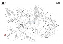 KW1-M3250-00X / HANDLE LEVER ASSY / YAMAHA Feeder Parts