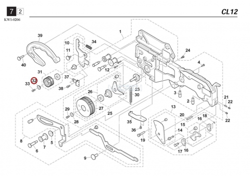 KW1-M229R-00X / COLLAR / YAMAHA Feeder Parts