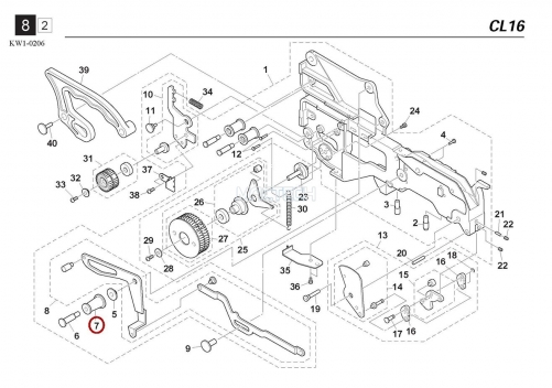 KW1-M236V-00X / ROLLER / YAMAHA Feeder Parts