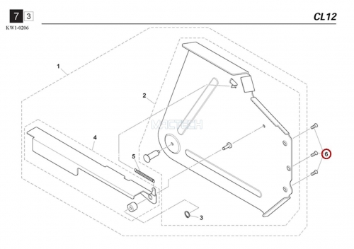 K87-M55BN-00X / SCREW,FLAT HEAD + / YAMAHA Feeder Parts