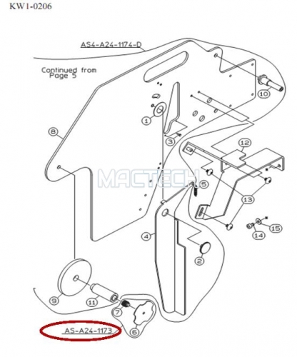 KW1-M456N-000 / REEL COVER ASSY / YAMAHA Feeder Parts