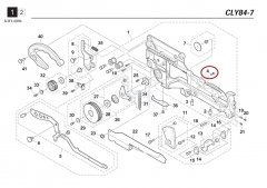 K87-M1115-00X / CIRCULAR RIVET / YAMAHA Feeder Parts