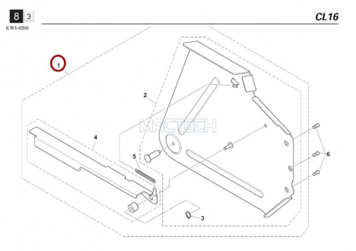 KW1-M32D0-10X / REEL HOLDER ASSY / YAMAHA Feeder Parts