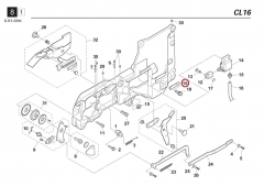 KW1-M3284-00X / CYLINDER ADJ PLATE / YAMAHA Feeder Parts