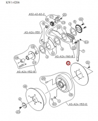 KW1-M459V-000 / REEL FLANGE / YAMAHA Feeder Parts