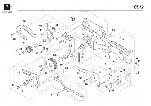 KW1-M2210-00X / BODY ASSY / YAMAHA Feeder Parts