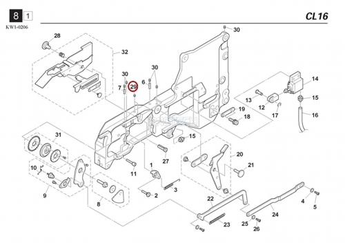 K87-M111T-00X / SCREW,SET / YAMAHA Feeder Parts