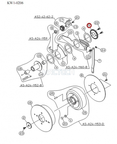 K87-M559K-000 / INDEX GEAR / YAMAHA Feeder Parts