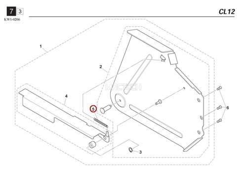 K87-M22DL-00X / SPRING / YAMAHA Feeder Parts