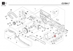 K87-M113A-00X / CLANK ARM ASSY / YAMAHA Feeder Parts