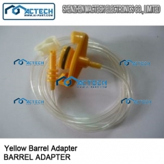 Barrel Adapter, Yellow