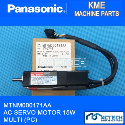 MTNM000171AA, AC Servo Motor, 15W, KME Machine Part