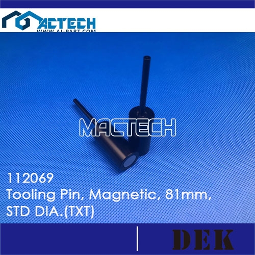 112069/TOOLING PIN, MAGNETIC. 81mm, 4mm DIA (TXT)