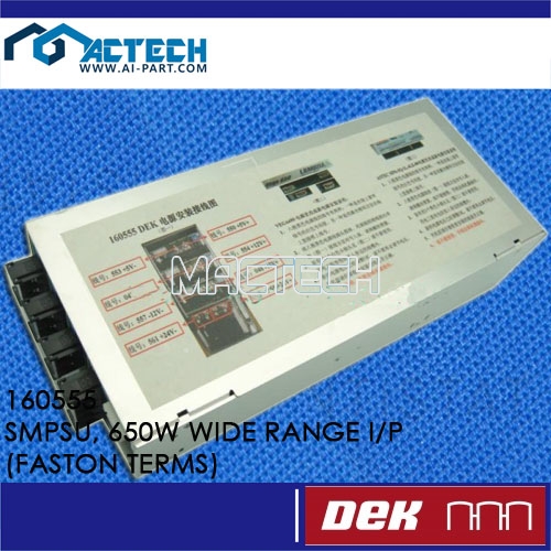 160555 SMPSU, 650W WIDE RANGE I/P (FASTON TERMS)