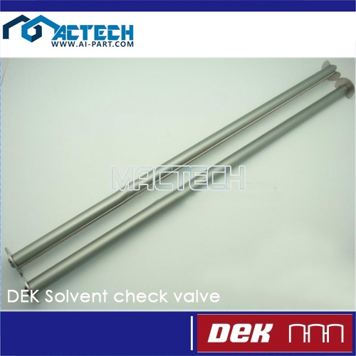 DEK Solvent check valve