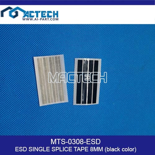 MTS-0308-ESD ESD SINGLE SPLICE TAPE 8mm (black color)