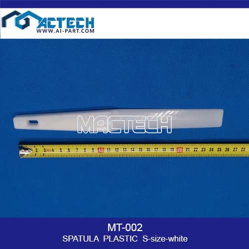 MT-002 SPATULA PLASTIC S-size white