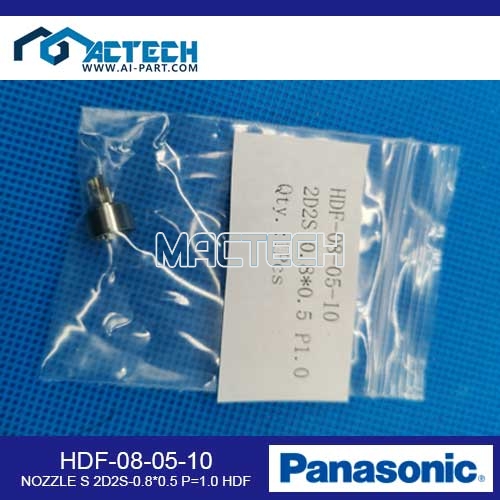 HDF-08-05-10 NOZZLE S 2D2S 0.8*0.5 P=1.0 HDF