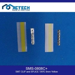 SMS-0808C+ SMT CLIP & SPLICE TAPE 8mm (Yellow Color)