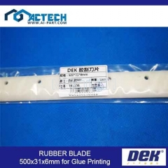 Rubber Blade 500*31*6mm for Glue Printing