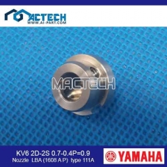 KV6 2D-2S 0.7-0.4P=0.9 Nozzle  LBA (1608 A P)  type 111A