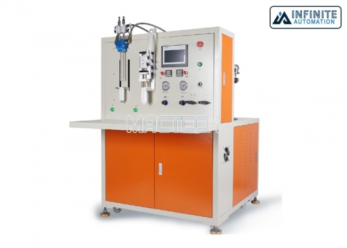 MT-FO01 Two-component glue filling machine with A/B 304# stainless steel barrel