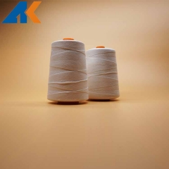 20S/6 Raw White Polyester Sewing Thread Bag Closing Thread