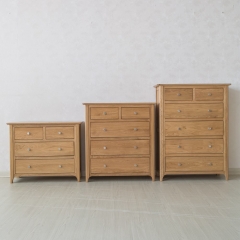 Ellison Series Oak Wood Side Cabinet