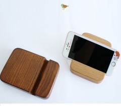 Home Decor Solid Wood Moblie Phone Holder