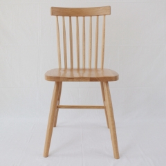 Modern High Back Wood Dining Chair Windsor Chair