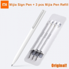 Xiaomi Mijia Pen with 0.5mm Swiss Refill 143mm Rolling Roller Ball Mi Xiomi Sign Signing Ballpoint