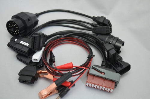 Car Cables cdp OBD II/OBD 2 Full set 8 Cable For Car Auto OBD2 Diagnostic