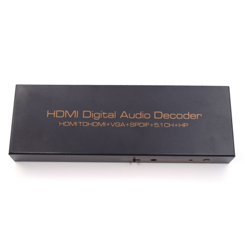 BK-51S 1080p HDMI to HDMI VGA SPDIF 5.1ch RCA Digital Multi-channel Audio Decoders