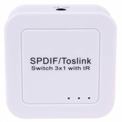 TOSLINK Digital Optical Audio 3x1 Switcher