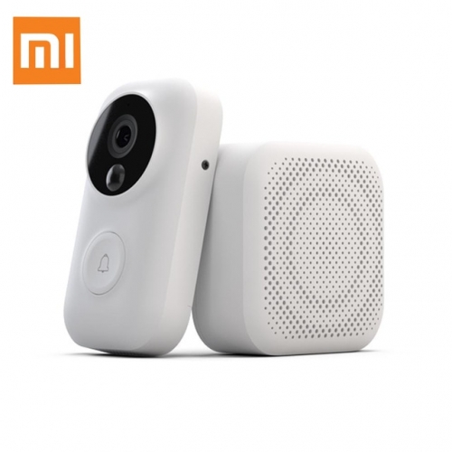 Xiaomi AI Gesicht Identifikation 720p IR Nachtsicht Video Türklingel Set Motion Erkennung SMS Push Intercom Kostenloser Wolke Lagerung