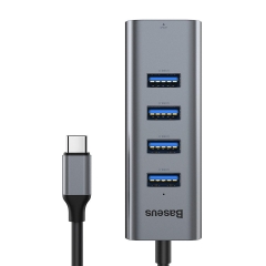 Baseus 5 in 1 Type-c to 4 Female USB 3.0 HUB Adapter
