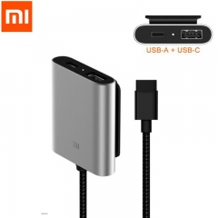 Original Xiaomi Auto Ladegerät QC3.0 Schnelle Version Extended Zubehör teile quaick ladung USB-A USB-C Dual Port Ausgang