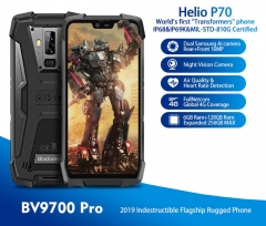 Blackview BV9700 Pro Smartphone Helio P70 5,84 pouces 6 Go + 128 Go