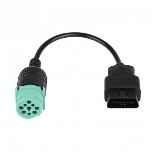 9 Pin zu 16 Pin OBD2 LKW-Diagnosescanner Kabel Adapter für Cummins Dieselmotor Neuwagen Diagnose werkzeuge