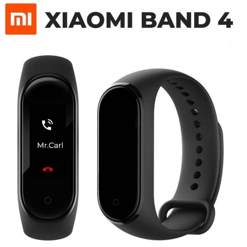 Brassard Xiaomi Mi Band 4 Smart Brassard de remise en forme Brassard Musik AI Bluetooth 5.0 AMOLED Écran tactile Farbe