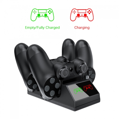 PS4 Controller charger USB charging station with LED light For wireless Sony Playstation 4 / PS4 / Pro / Slim controller
