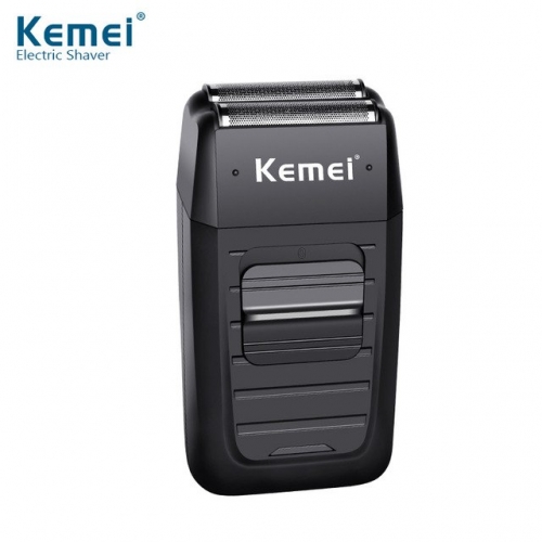 Kemei KM-1102 Rechargeable Cordless Shaver for Men Twin Blade Piston Beard Razor Face Care Multifunction Strong Trimmer