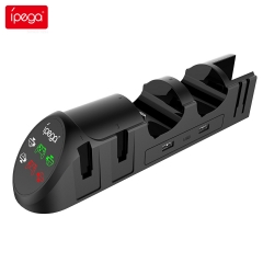 ipega PG-9187 Station de charge 6 en 1 pour Nintendo Switch Joy-Con Pro pour le support de charge de la manette de jeu Nintendo Switch Pro