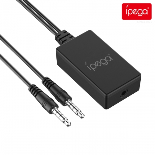 ipega PG-9176 Convertisseur audio 2 en 1 pour console de commutation NS pour transmission audio de casque pour prise adaptateur Nintendo Switch USB